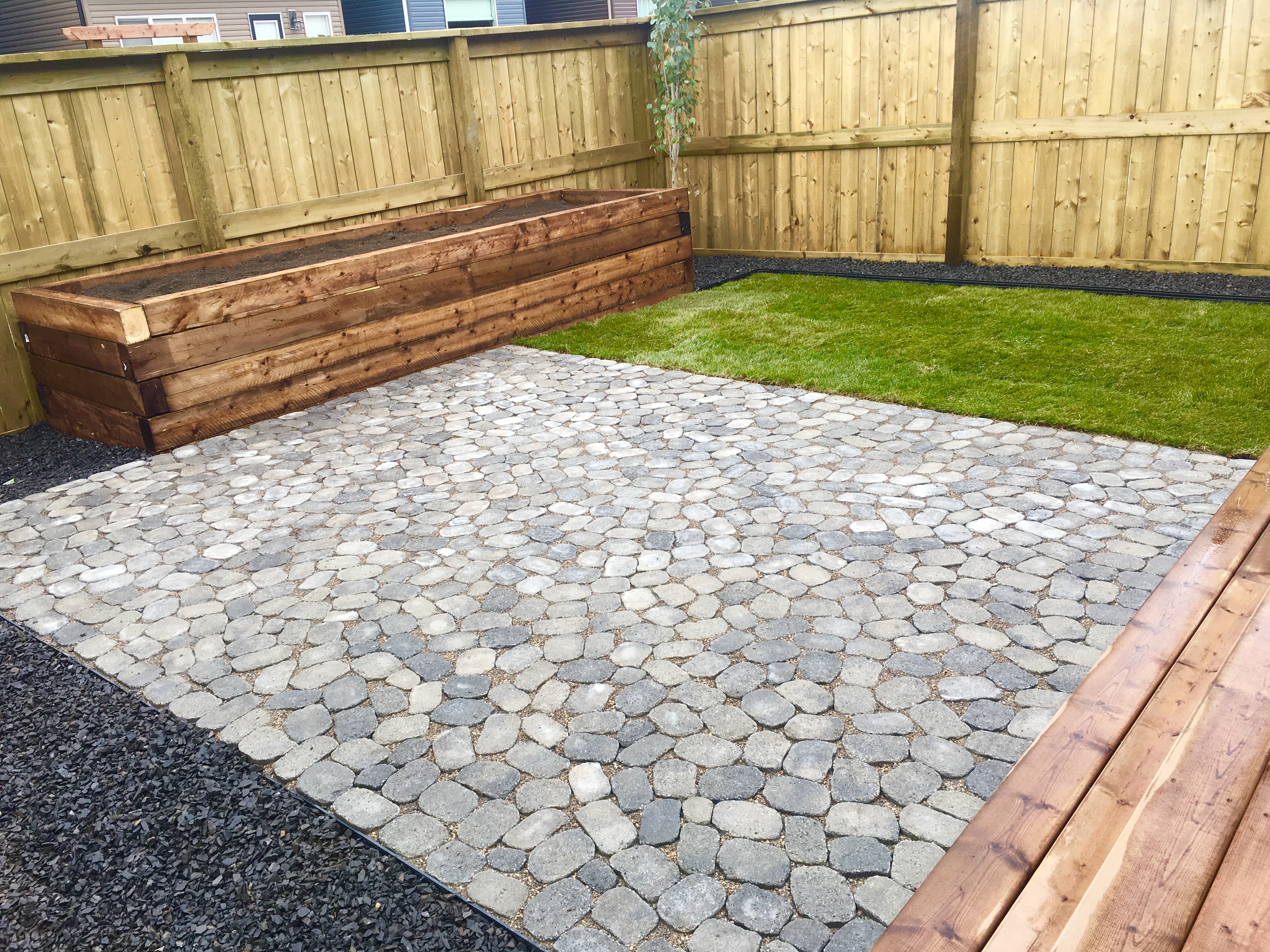 Residential Landscaping Interlock Calgary