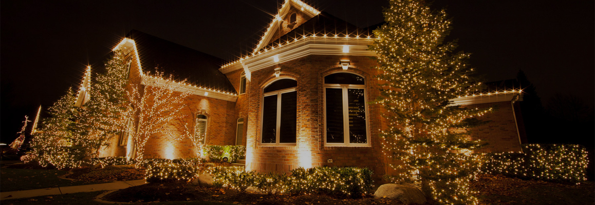 Christmas Lights Instalation in Calgary