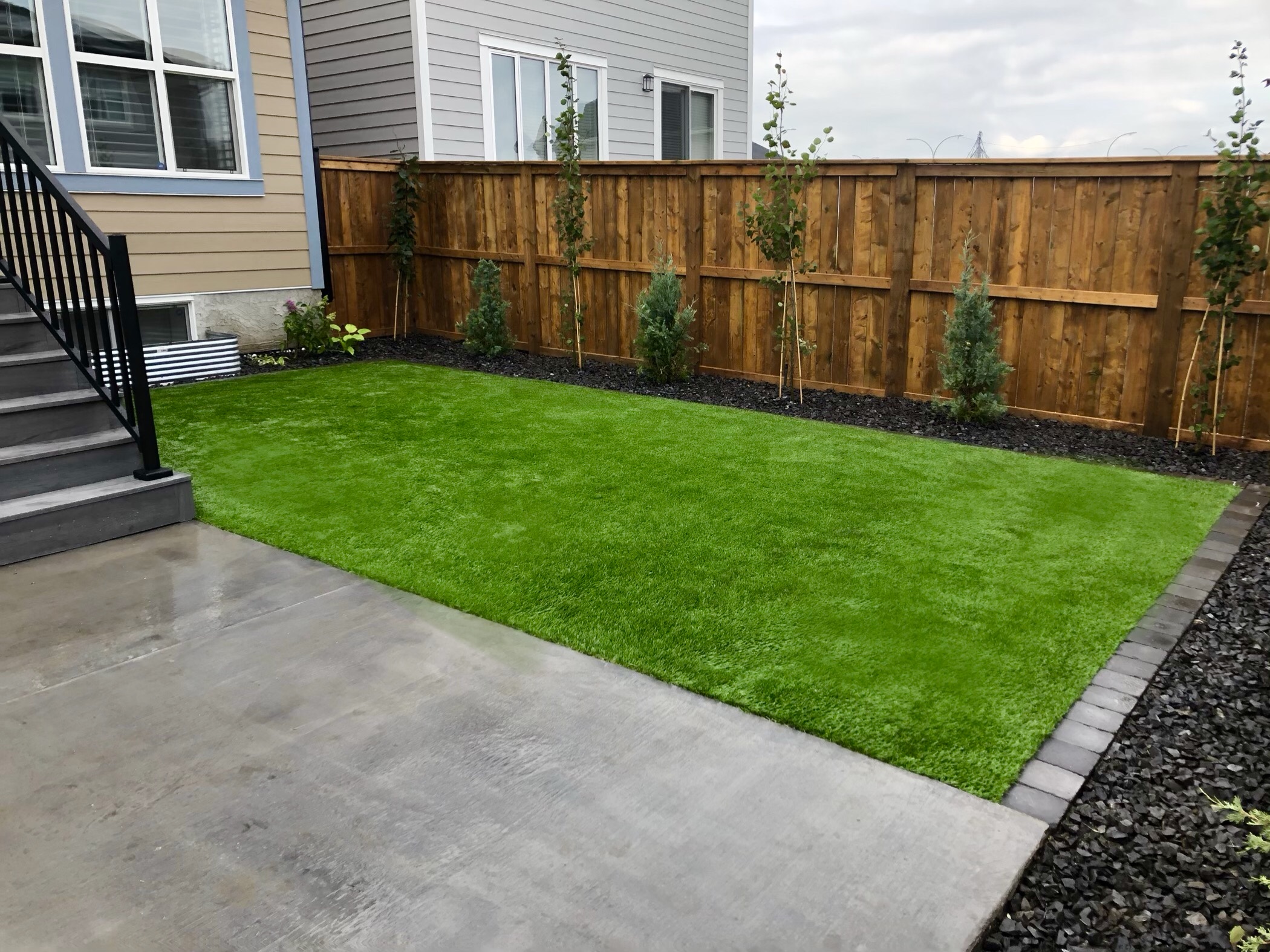 Residential Landscaping Interlock Calgary